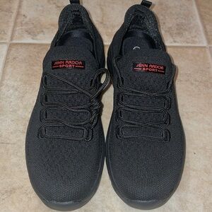 JENN ARDOR Women's Running Sports Breathable Athletic Sneakers‎ Black Size 7.5